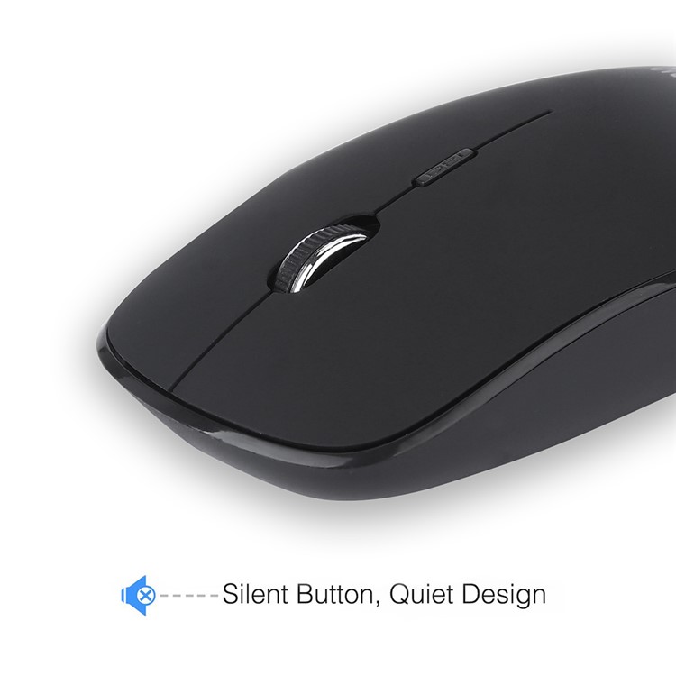 Clavier Combo Souris Sans Fil 2.4G Sans Fil + Souris - Noir-3