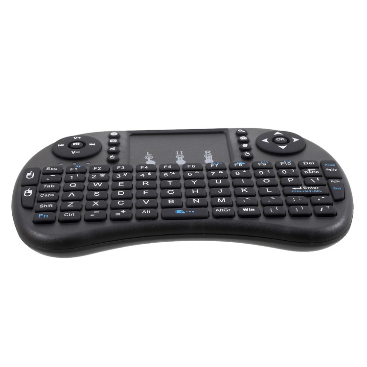 2.4GHz Mini Wireless Keyboard with Touchpad Mouse Backlit - Black-5