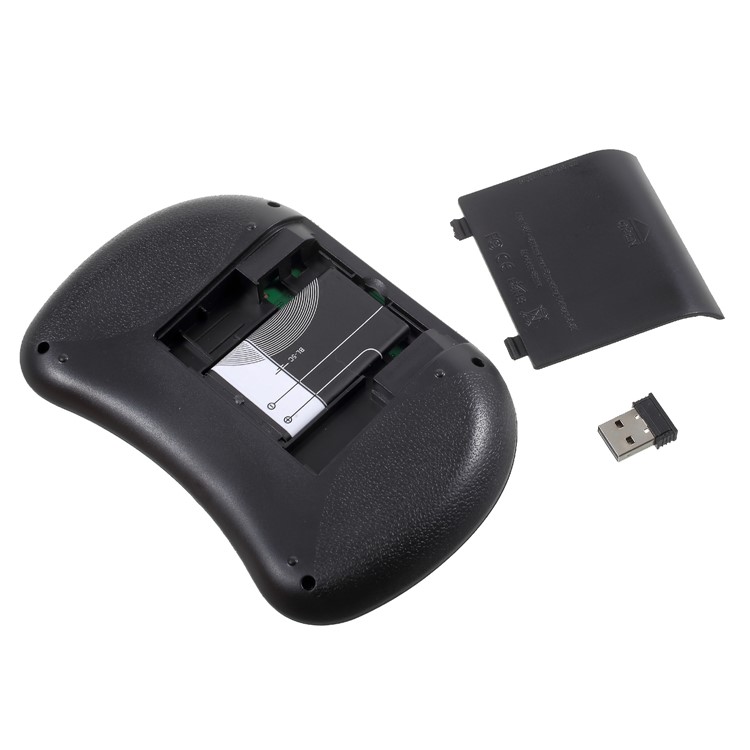 2.4GHz Mini Wireless Keyboard with Touchpad Mouse Backlit - Black-8