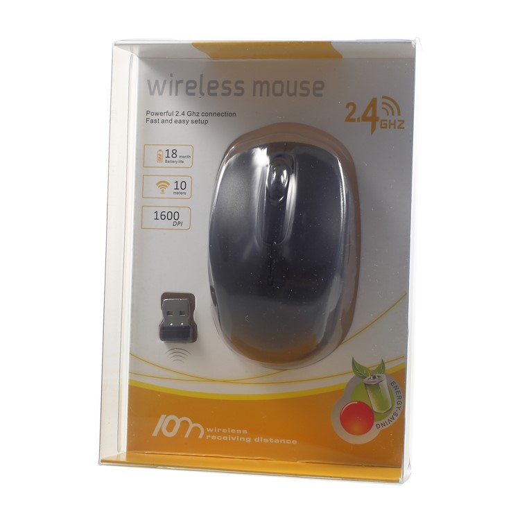 2.4GHz Wireless Mouse 1600DPI Ergonomic Wireless Mouse-9