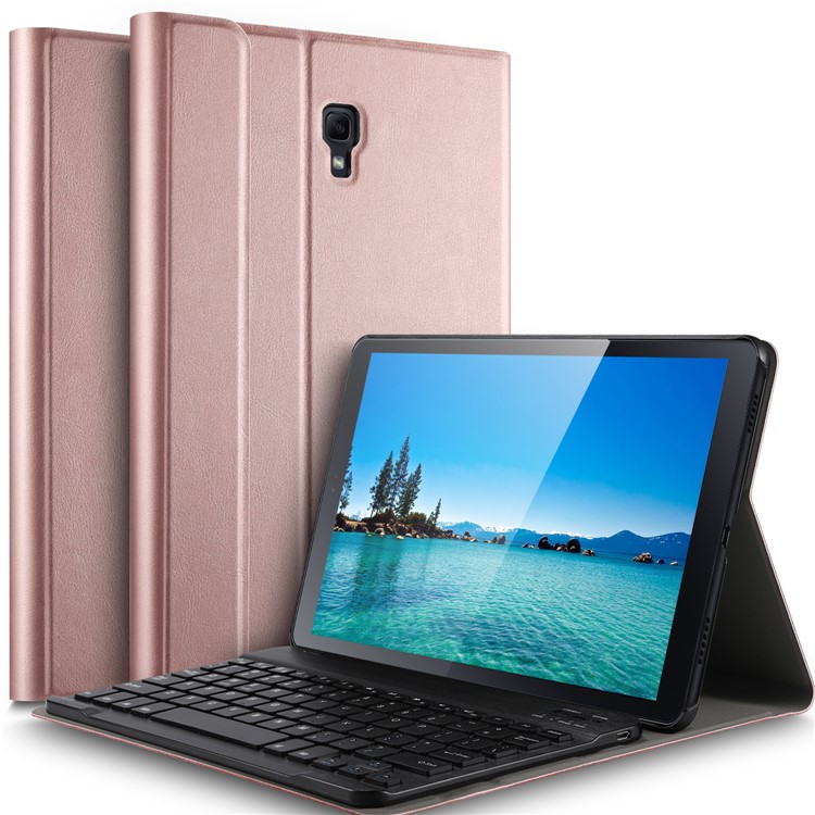

Съемная Клавиатура С Клавиатурой Для Клавиатуры Bluetooth Для Samsung Galaxy Tab 10.5 (2018) T590 T595 - Розовое Золото, Galaxy Tab A 10.5 (2018) T590 T595