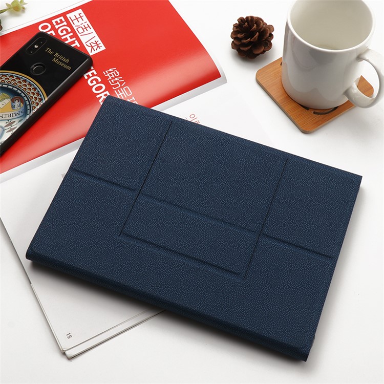 Removable Bluetooth Keyboard Leather Protection Case for iPad Pro 10.5-inch (2018) / iPad Pro 10.5-inch (2017) - Dark Blue-2