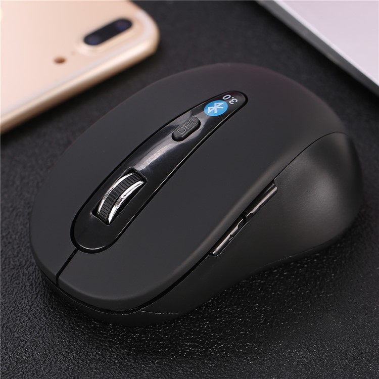 L1 Wireless Bluetooth Optical Mouse with Adjustable DPI - Black-7