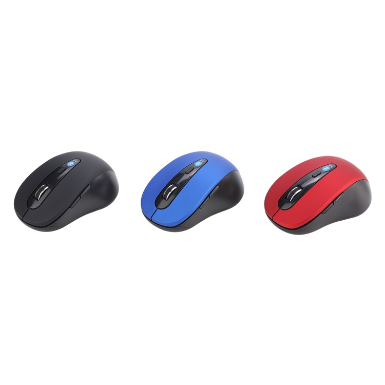 L1 Mouse Óptico Sem Fio Portátil Bluetooth 1600dpi 10m Ratos - Vermelho