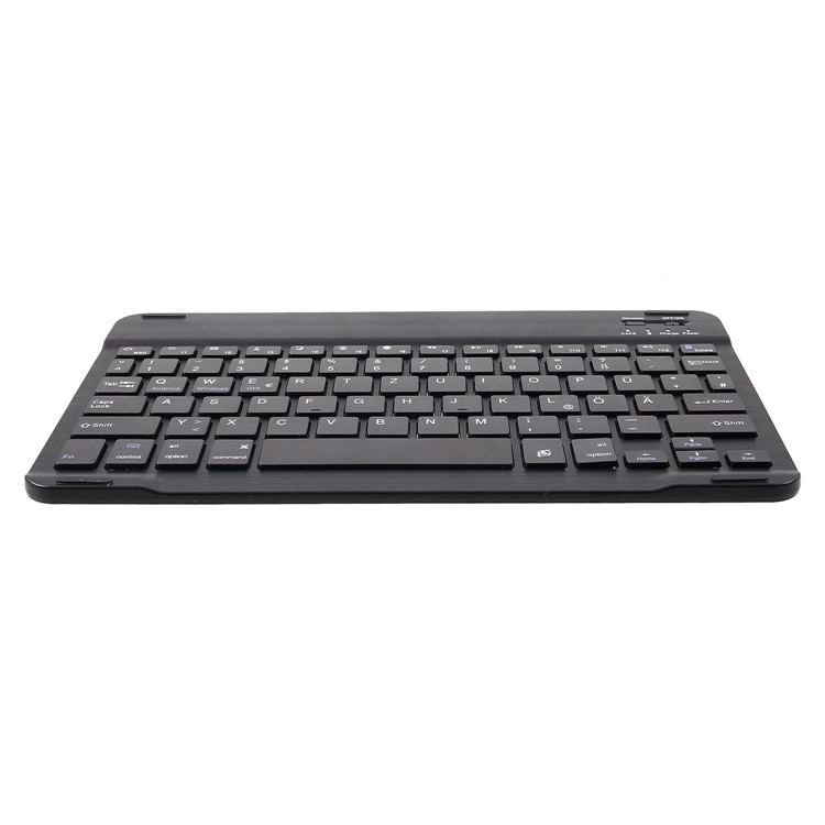 IVSO for Huawei MediaPad T5 10 Bluetooth Keyboard and Detachable Leather Case (German Version) - Black-13