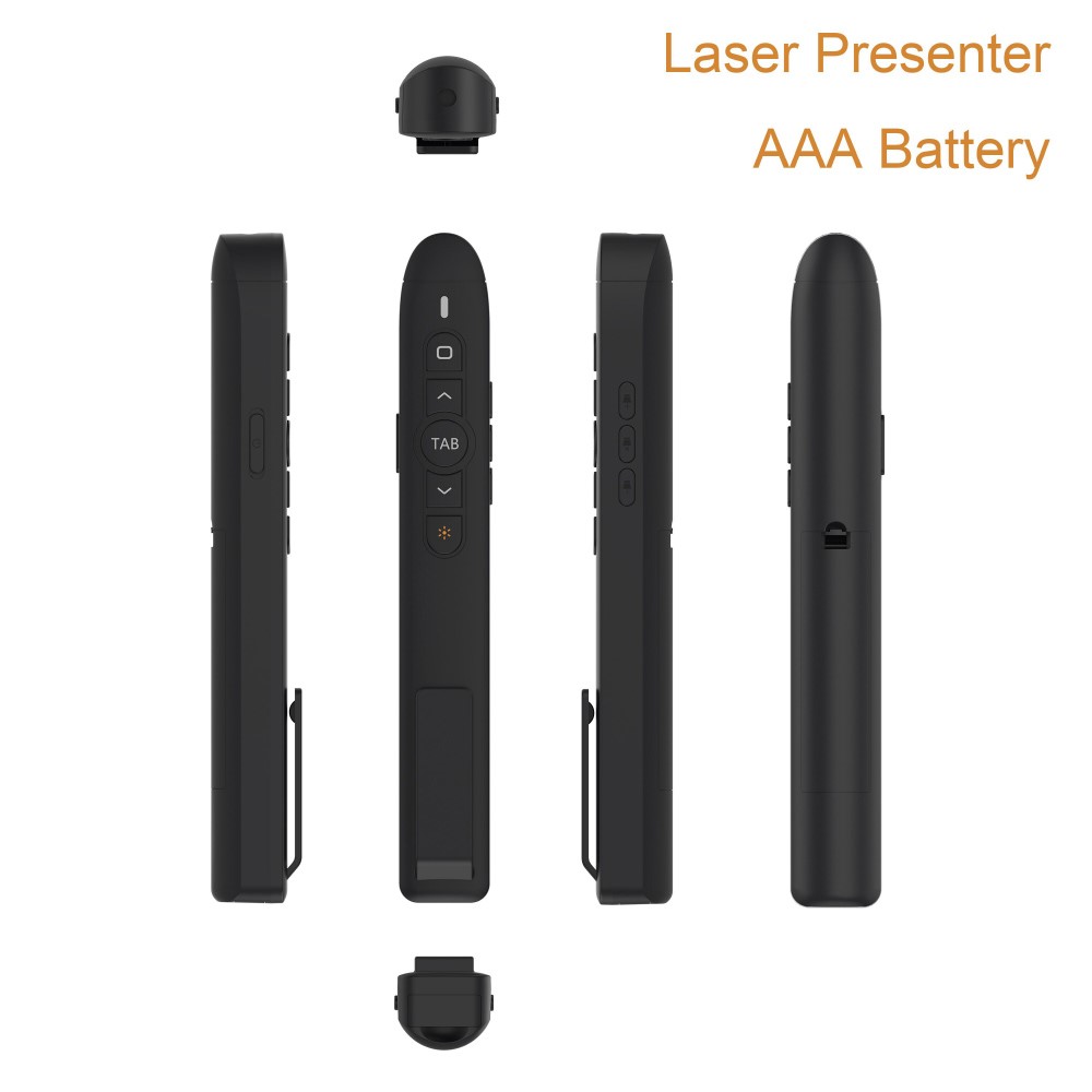 T5 RF 2.4GHz Powerpoint Presentation Laser Pen Presentation Remote Control PPT Clicker-5