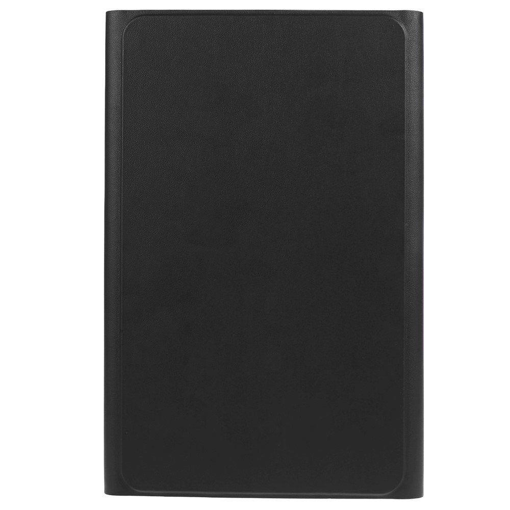 For Samsung Galaxy Tab A 10.1 (2019) SM-T515 SM-T510 Bluetooth Keyboard and Detachable Leather Flip Casing (German Version) - Black-3