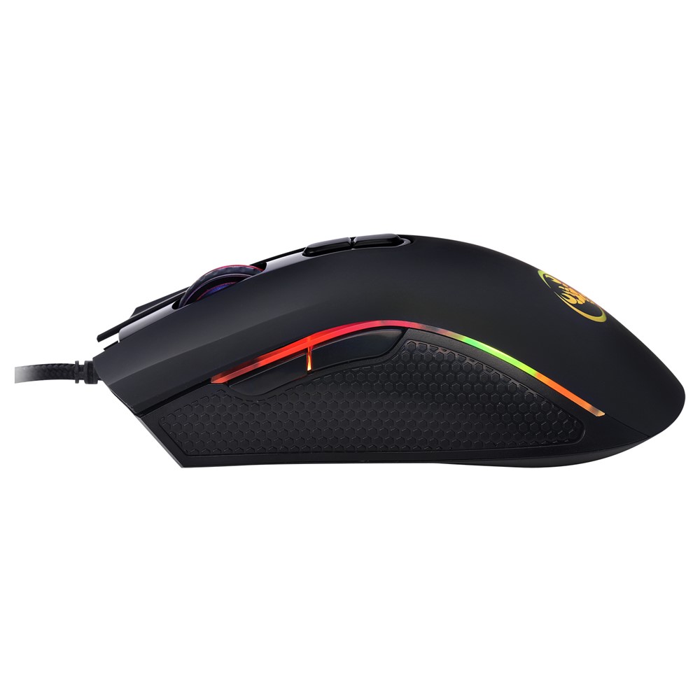 HXSJ A869 Seven Lightning Colors Game Four Gears Adjustment Electronic Sports Mouse-8