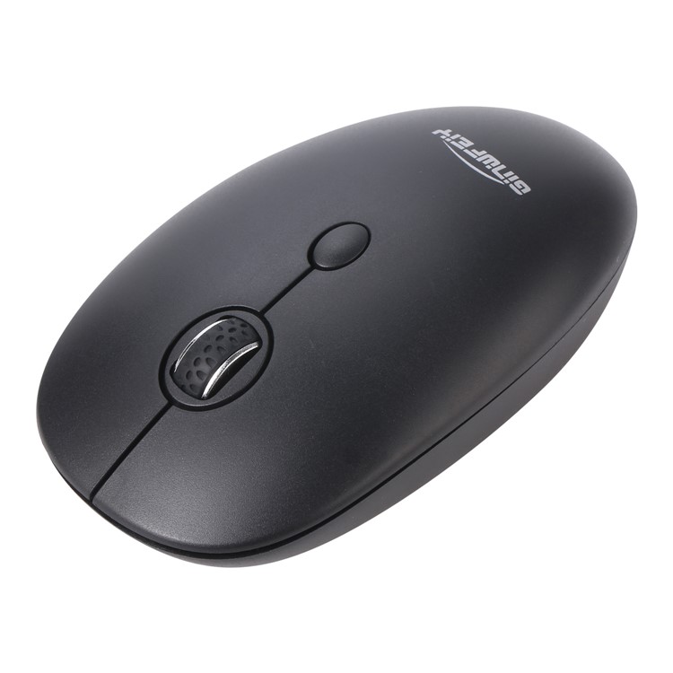 W9 2.4G Wireless Mute Silent Mouse - Black-3