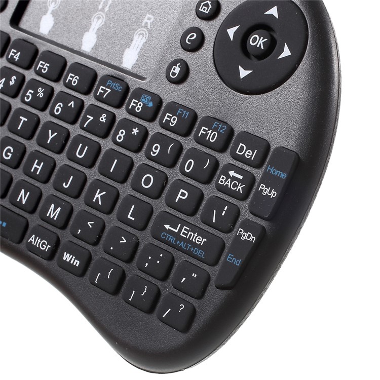 Best Discount of MWK 08 2.4G Rechargeable/AA Battery Powered Wireless Keyboard Mouse with