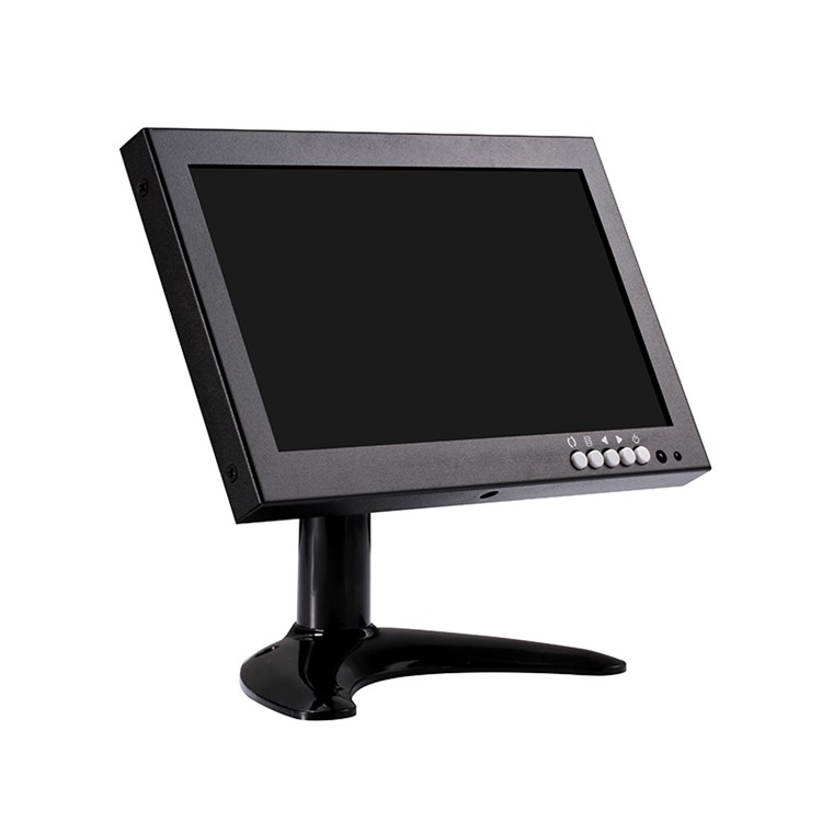 HD82 8-inch HD 1280x720 IPS LCD Color Monitor CCTV Security Surveillance Monitor - EU Plug-1