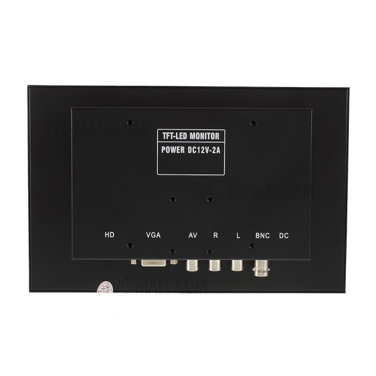 HD82 8-inch HD 1280x720 IPS LCD Color Monitor CCTV Security Surveillance Monitor - EU Plug-12