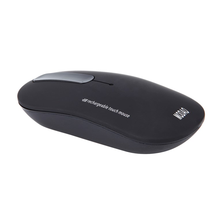 MODAO Rechargeable Touch Bluetooth V3.0 Wireless Mouse - Black-1