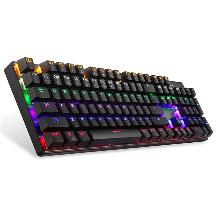 MOTOSPEED CK666 Wired Optical Mechanical Gaming Keyboard + Mouse Combo - Black-3