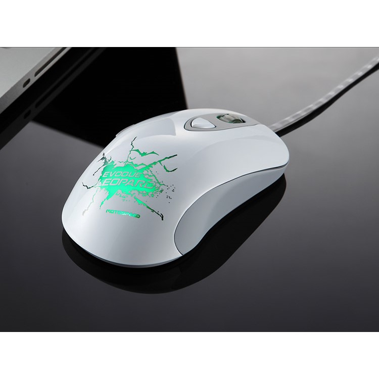 MOTOSPEED V16 Wired USB Gaming Mouse with LED Backlit - White-9