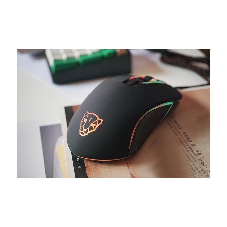 MOTOSPEED V30 Wired RGB LED Optical USB Gaming Mouse PMW 3320 IC - Black-15