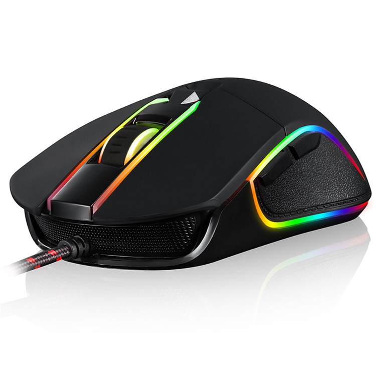 MOTOSPEED V30 Wired RGB LED Optical USB Gaming Mouse PMW 3320 IC - Black-2