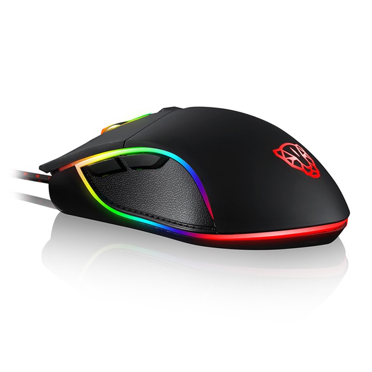 MOTOSPEED V30 Wired RGB LED Optical USB Gaming Mouse PMW 3320 IC - Black-6