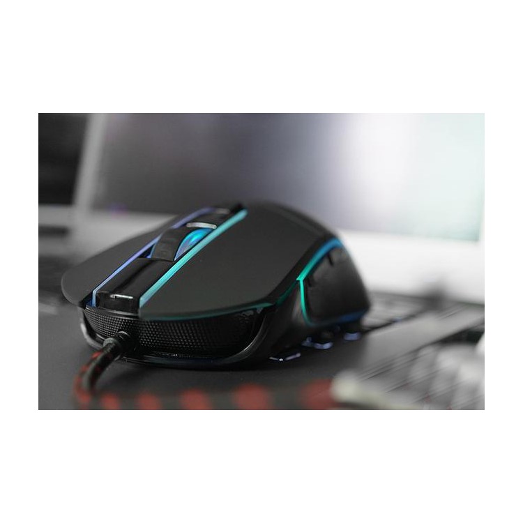 MOTOSPEED V30 Wired RGB LED Optical USB Gaming Mouse PMW 3320 IC - Black-8
