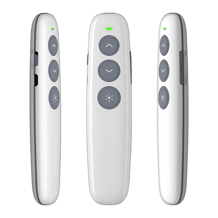 DOOSL Laser Wireless Presenter 2,4 GHz Wiederaufladbare Unterstützt Powerpoint, Keynote Und Prezi-Seite-5
