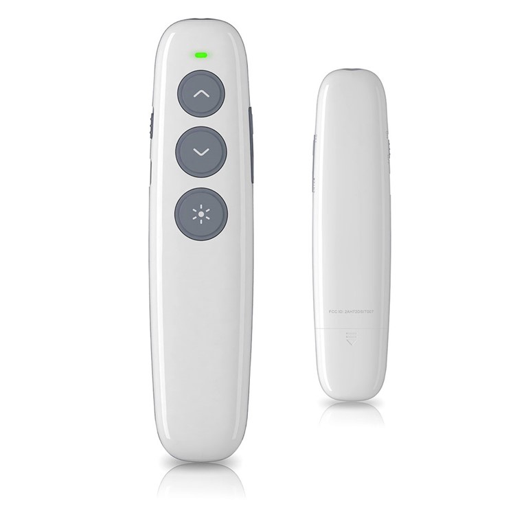 DOOSL Laser Wireless Presenter 2.4GHz Rechargeable Supports PowerPoint, Keynote and Prezi Page