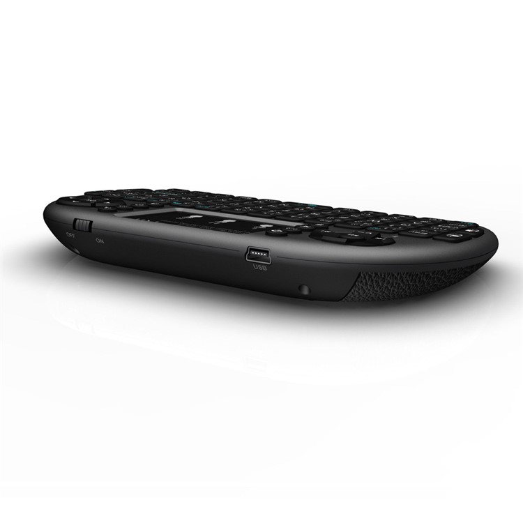 RII I8+ Mini Wireless QWERTY Keyboard Touchpad Mouse Combo with LED Backlit - German Language-6