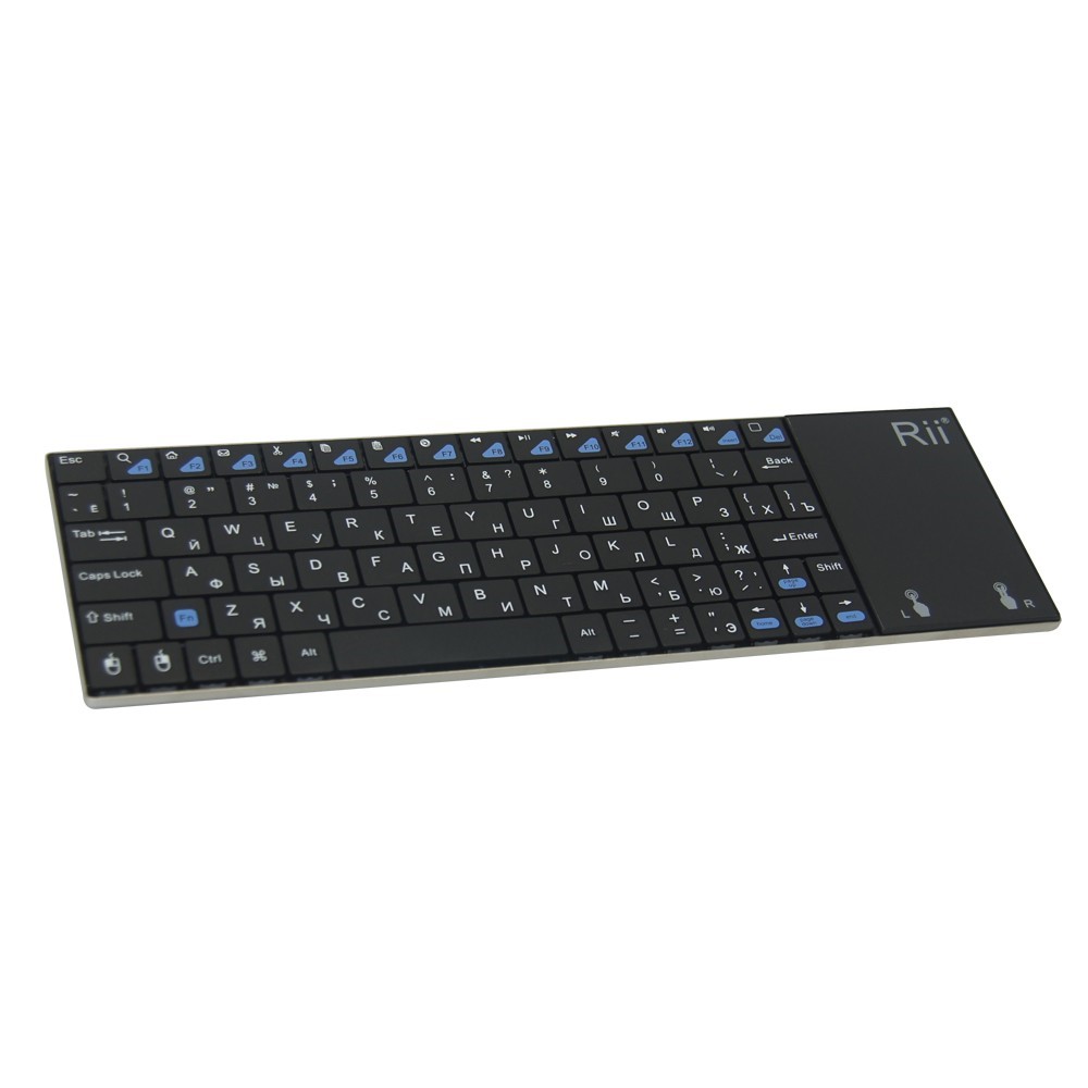 RII Mini K12 2.4GHz Wireless QWERTY Keyboard with Mouse Touchpad (CE/FCC)-8