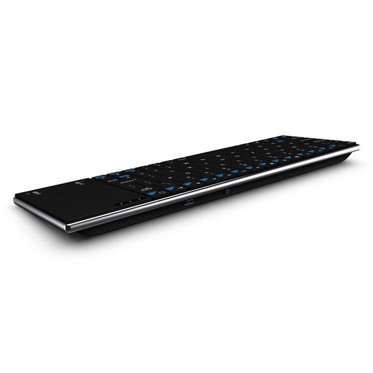 RII K12+ 2.4GHz Mini Wireless Keyboard with Built-in Large Size Mouse Touchpad (CE/FCC) - Black-7