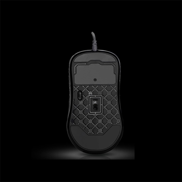 S006 4000DPI 7 Color LED Light Optical Wired Gaming Mouse - Black-5