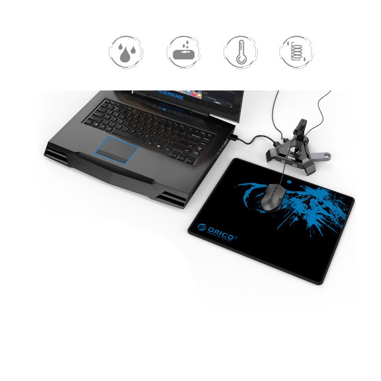 ORICO MPA3025 Natural Rubber Cloth Home Game Mouse Pad, Size: 300*250*4mm-6