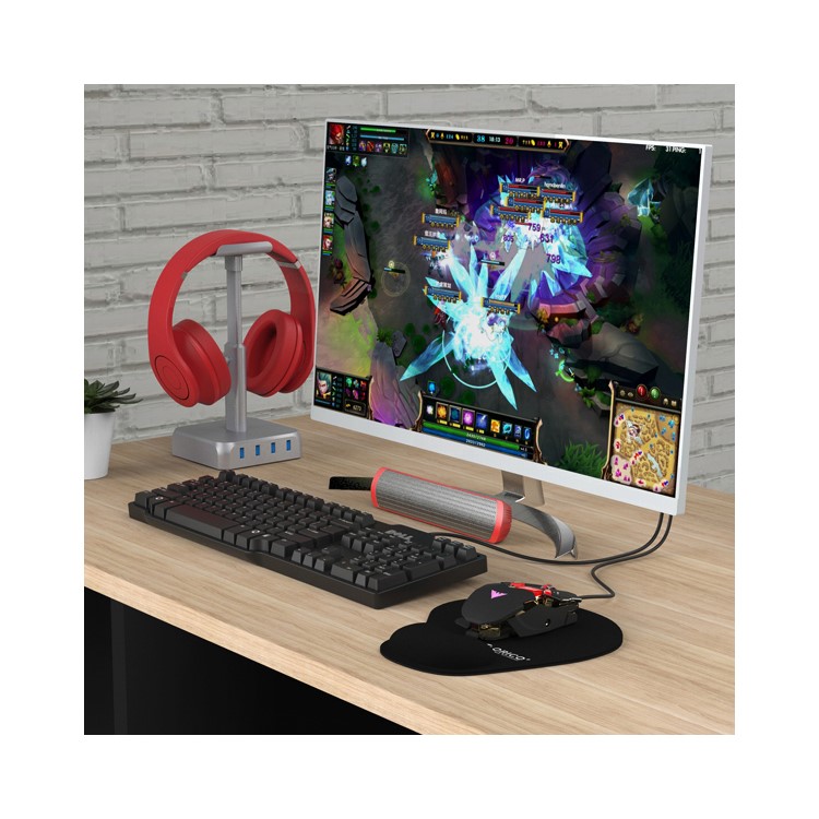 ORICO MP01 Natural Rubber Desk Mouse Pad with Memory Cotton Wrist Rest-4