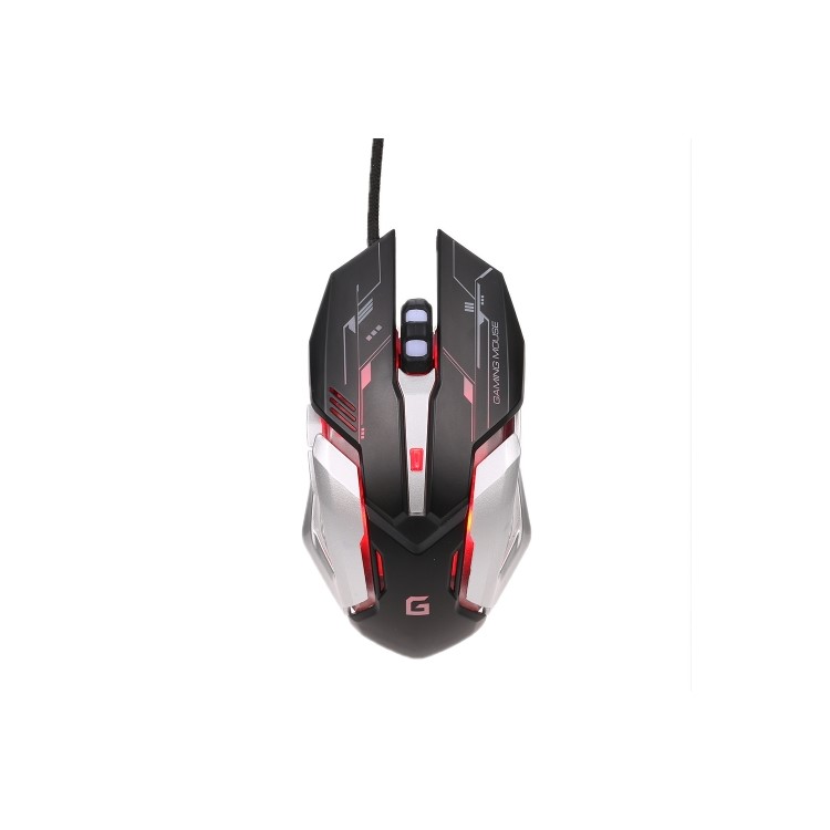 BYLINK GM003 3200DPI Macro 6 Programmable Buttons Gaming Mouse with 5-color LED Light USB Wired-4