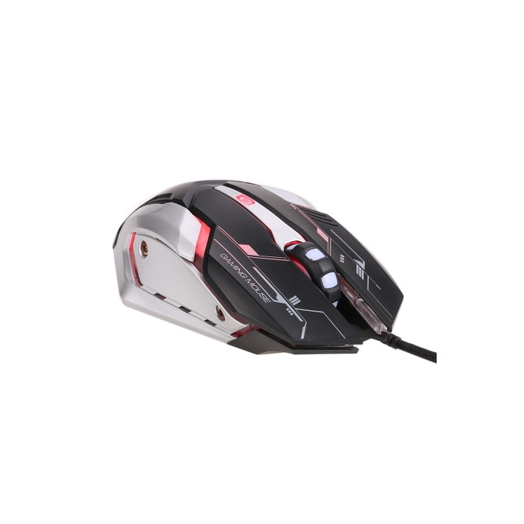 BYLINK GM003 3200DPI Macro 6 Programmable Buttons Gaming Mouse with 5-color LED Light USB Wired-5
