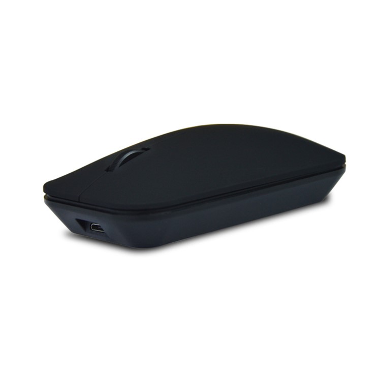 CE/RoHS/FCC 2.4G Wireless Bluetooth 3.0 Rechargeable Mouse (VMW-181) - Black-7