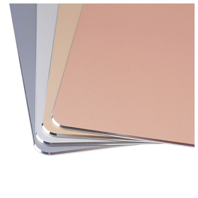 YED Aluminum Alloy Gaming Mouse Pad with Non-Slip Rubber Base, 250 x 200mm - Silver-8
