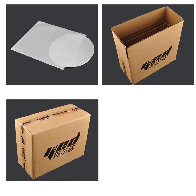 YED Round Shape Aluminum Alloy Gaming Mouse Pad with Non-Slip Rubber Base, 220 x 220mm - Silver-5