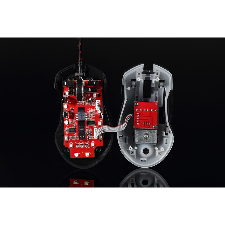 MOTOSPEED V20 Wired RGB Backlit Gaming Mouse with 5000DPI High Precision Optical 7 Keys - Black-10