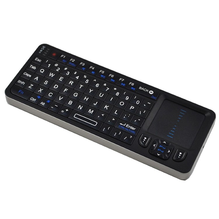 RII Mini I6 2.4G Wireless Keyboard with Mouse Touchpad / Universal Infrared Remote Controller with Learning Function-3