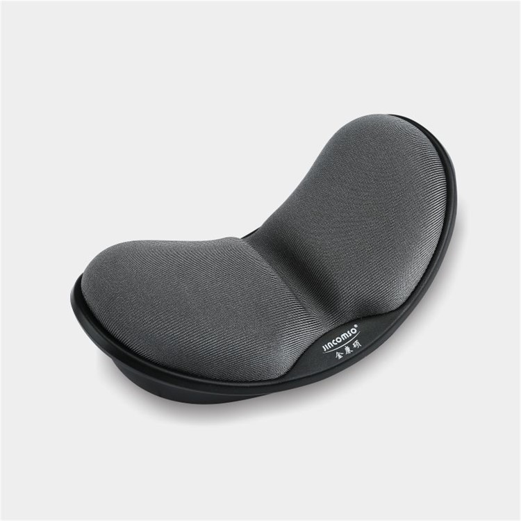 Ergonomic Wrist Pad Memory Foam Wrist Support MousePad Keyboard Wristband Hand Pillow - Black-2