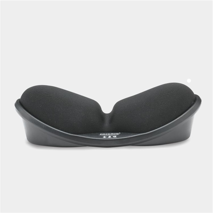 Ergonomic Wrist Pad Memory Foam Wrist Support MousePad Keyboard Wristband Hand Pillow - Black-4