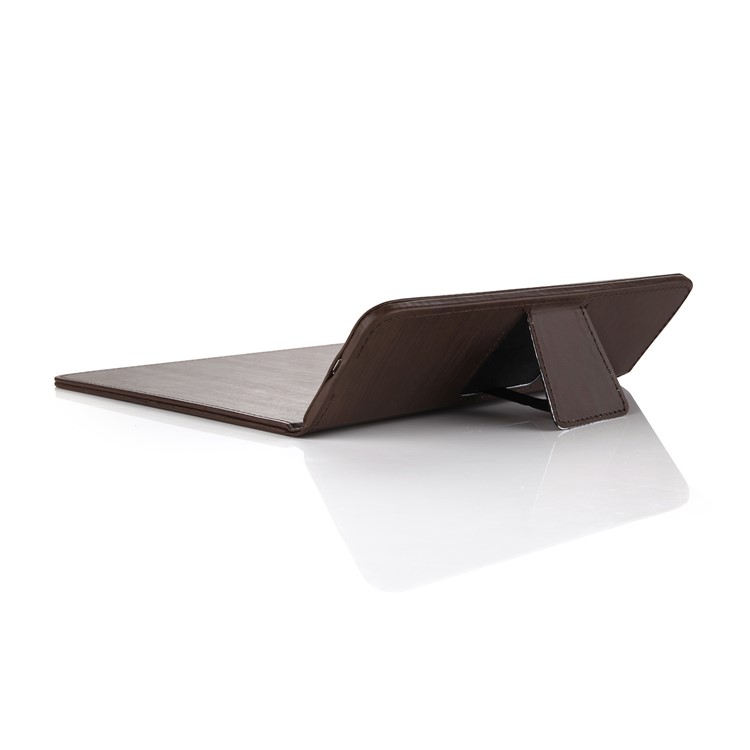 Qi Wireless Charging Mouse Pad Desktop Smartphone Stand for Samsung S7 / S7 edge etc. - Coffee-12