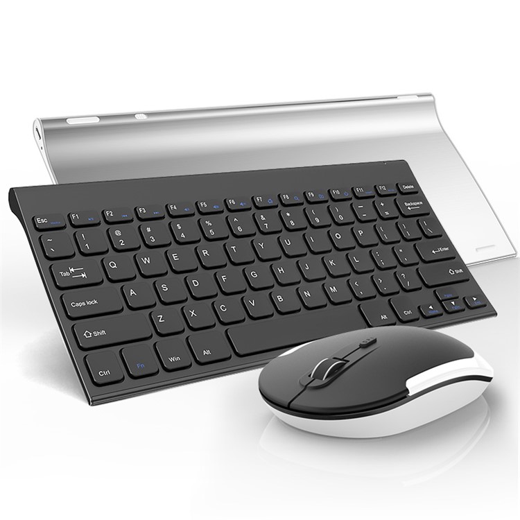 BOW HW086 2.4G Wireless USB charging Keyboard + Wireless Mouse Set for Laptop, PC - Black-10