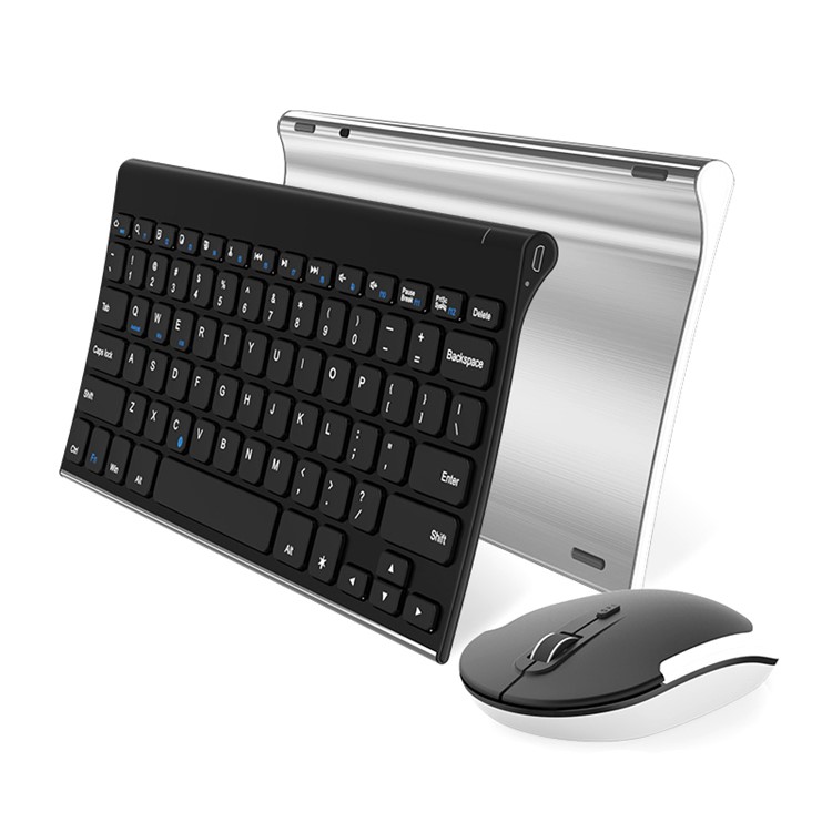 BOW HW086 2.4G Wireless USB charging Keyboard + Wireless Mouse Set for Laptop, PC - Black-9