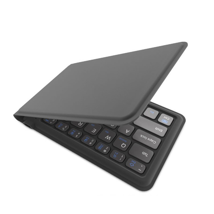 BOW HB188 Ultra-Thin Mini Foldable Wireless Bluetooth Keyboard - Black-1