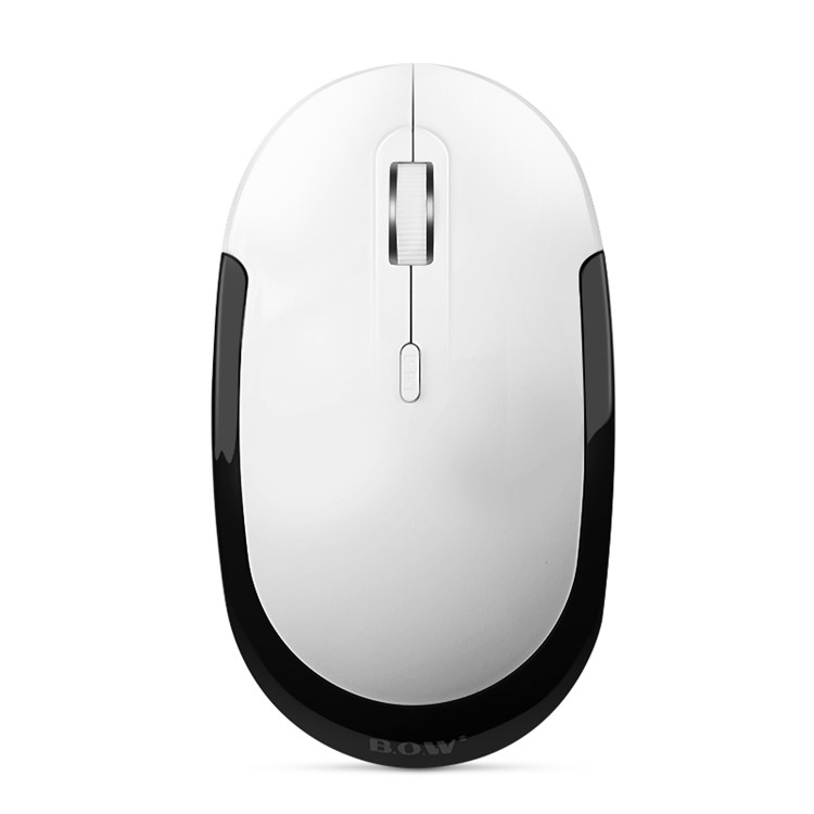 BOW A16 2.4 GHz Silent Mode Wireless Optical Mouse 1200 DPI with USB Receiver - Black-5