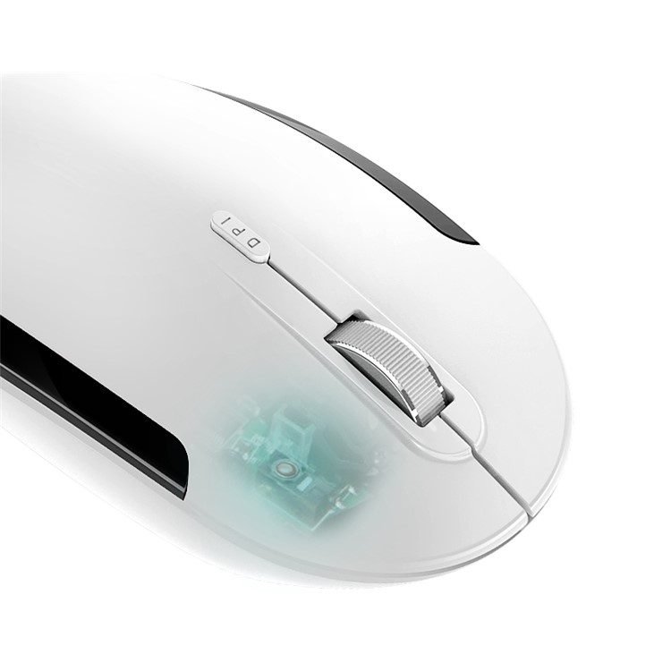 BOW A16 2.4 GHz Silent Mode Wireless Optical Mouse 1200 DPI with USB Receiver - Black-6