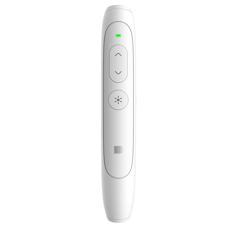 DOOSL DSIT012 CE, RoHS, FCC Certificated Presentation Fernbedienung 2.4GHz Wireless Presenter PowerPoint Clicke Pointer - Weiß-2