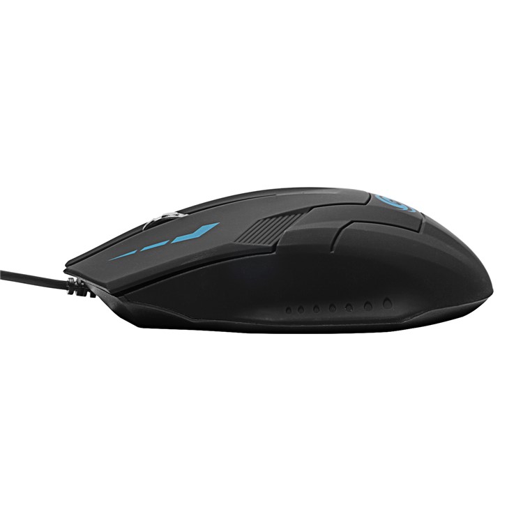 K059 USB 2.0 Verkabelt 3D Optische LED Gaming Maus 2400DPI Für Laptop PC - Schwarz-6
