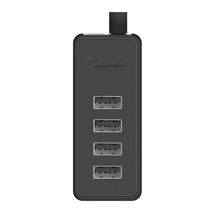 ORICO USB2.0 Desktop 4-puerto Hub Para Computadora Portátil, Longitud Del Cable: 100 cm (W5P-U2-100) - Negro-2