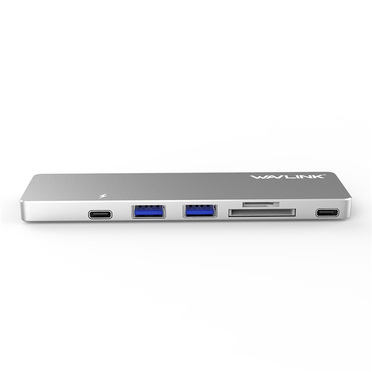 WAVLINK WS-UHP3405M Dual Thunderbolt 3 to USB HDMI Card Reader PD Charging Mini Dock for Macbook Pro-4